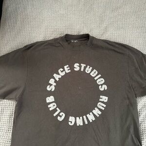 space studios running club tee